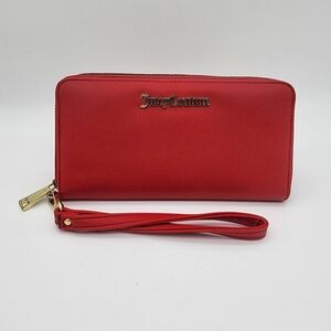 Juicy Couture Long Wallet Red Color
